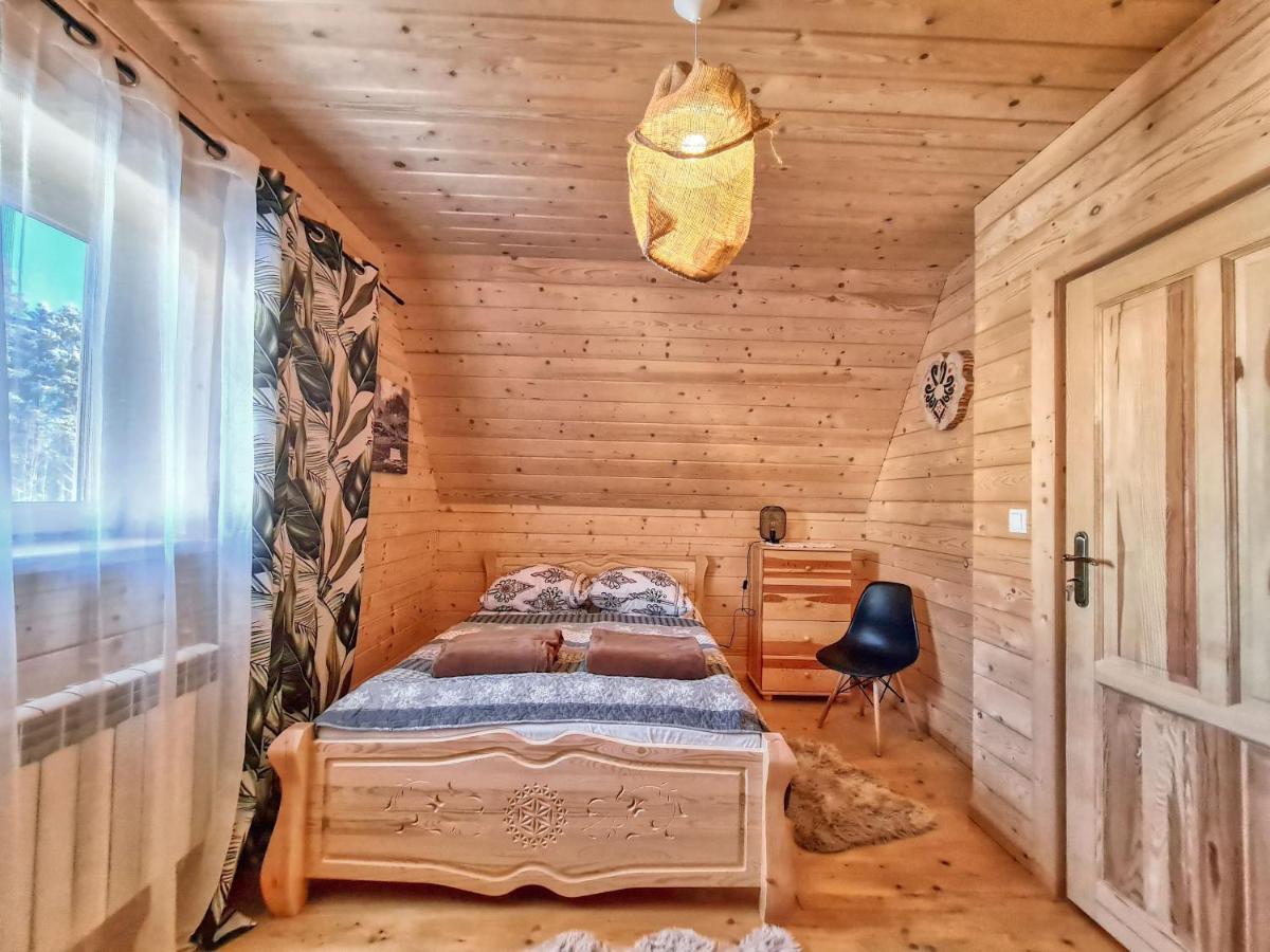 Domek W Zebie Z Jacuzii I Sauna W Cenie Zab Exterior photo