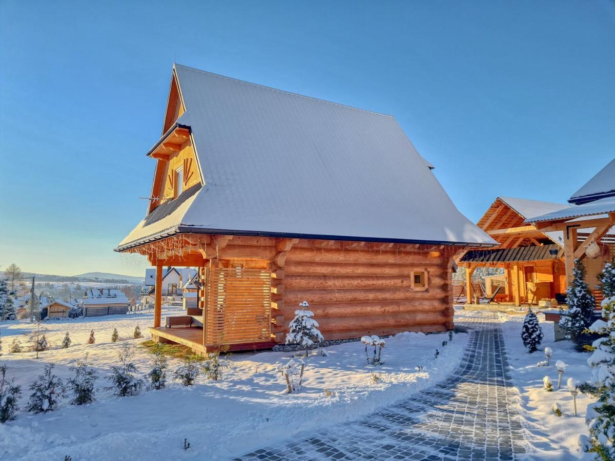 Domek W Zebie Z Jacuzii I Sauna W Cenie Zab Exterior photo
