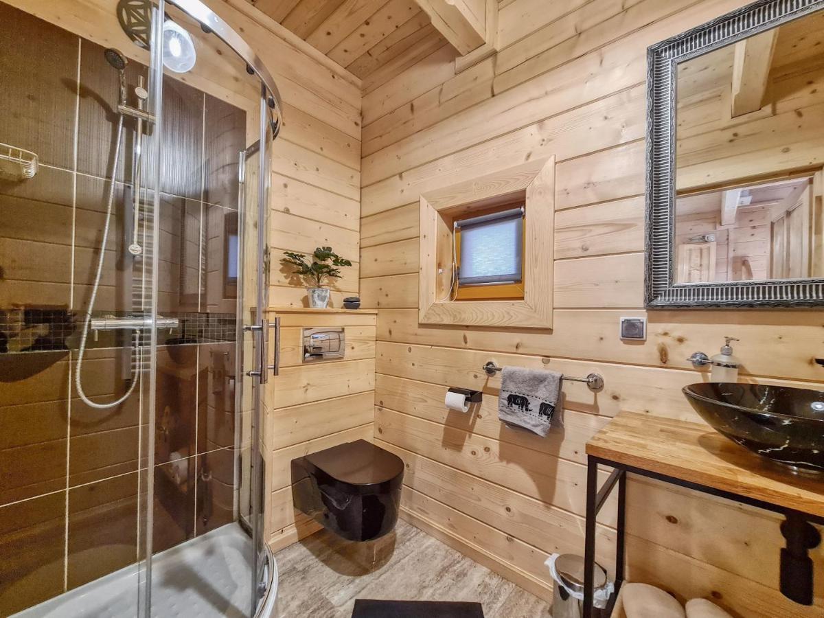 Domek W Zebie Z Jacuzii I Sauna W Cenie Zab Exterior photo