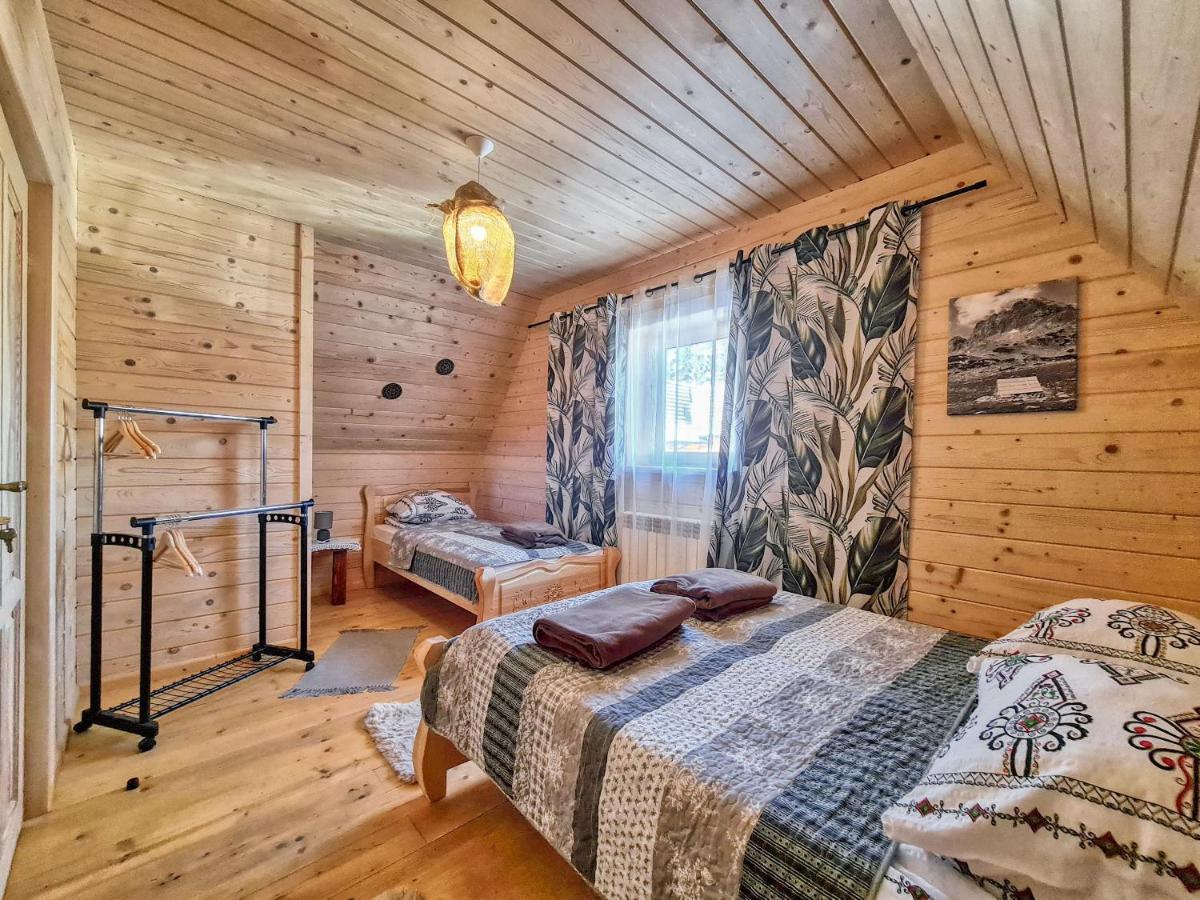 Domek W Zebie Z Jacuzii I Sauna W Cenie Zab Exterior photo
